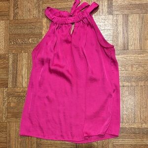 Elegant Pink Halter Top